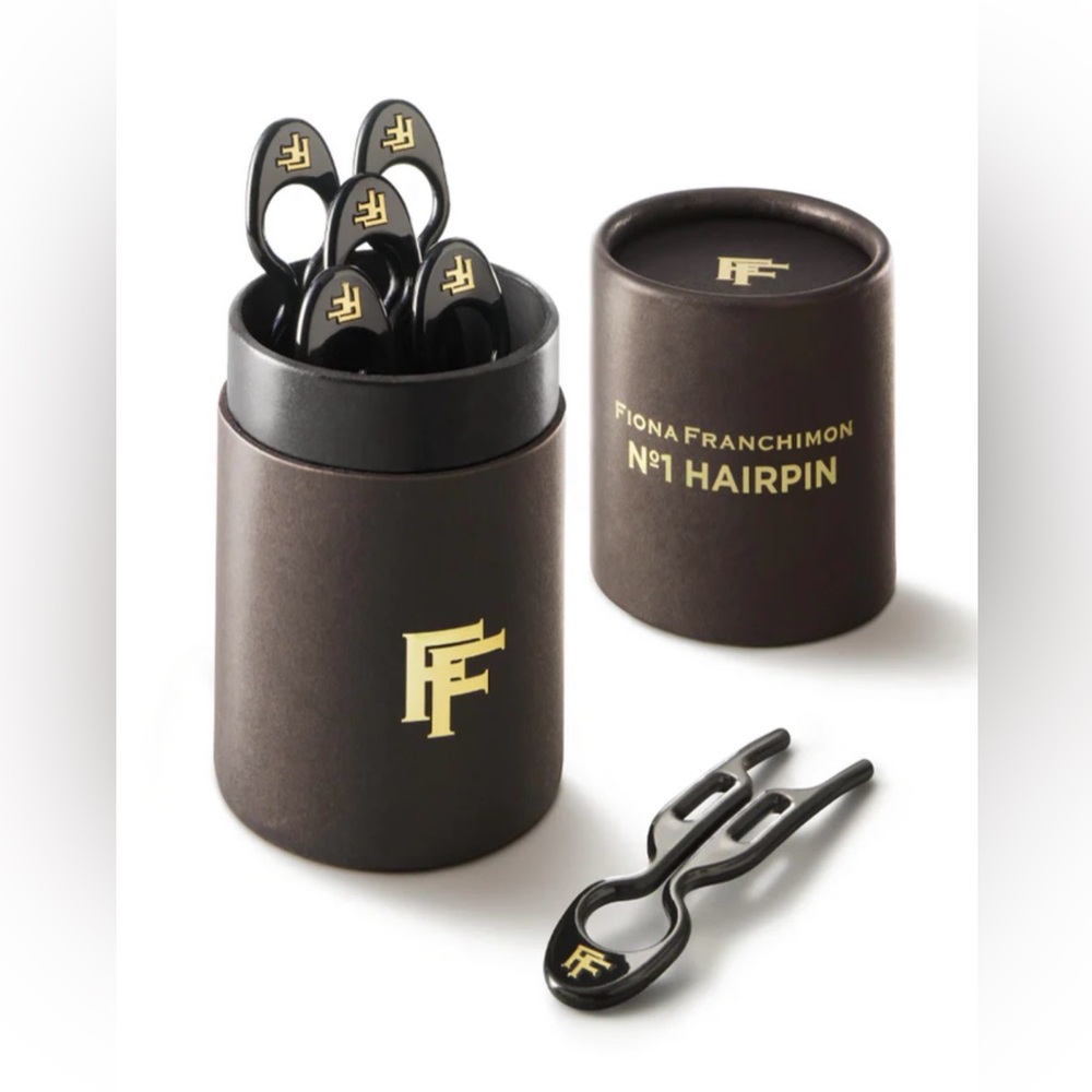 Never been worn Mona Franchimon No 1 Black Hairpin (Set of 5)